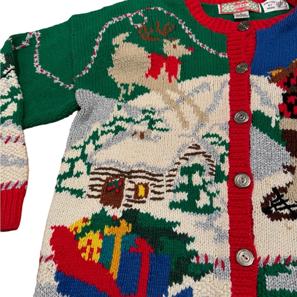 CARDIGAN BAY Vintage Christmas Cardigan - Picture 3 of 7